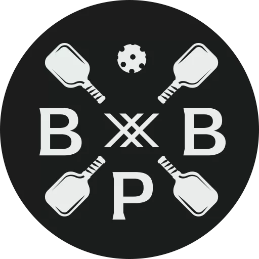 Black Barn Pickleball large black favicon icon.